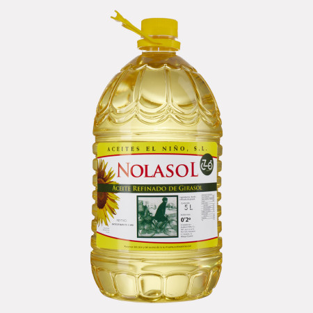 Aceite Refinado de Girasol Antiespumante "NOLASOL"