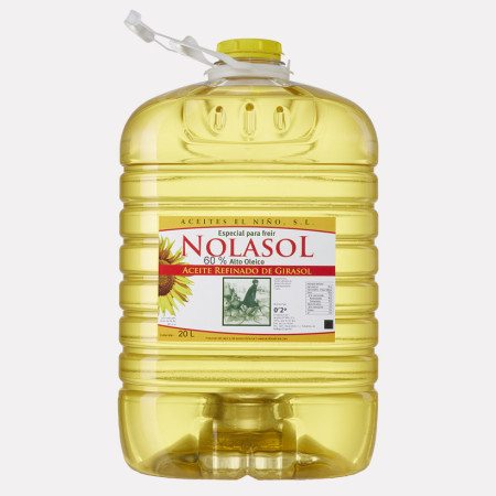 Aceite Refinado de Girasol Alto Oleico 60% "NOLASOL"
