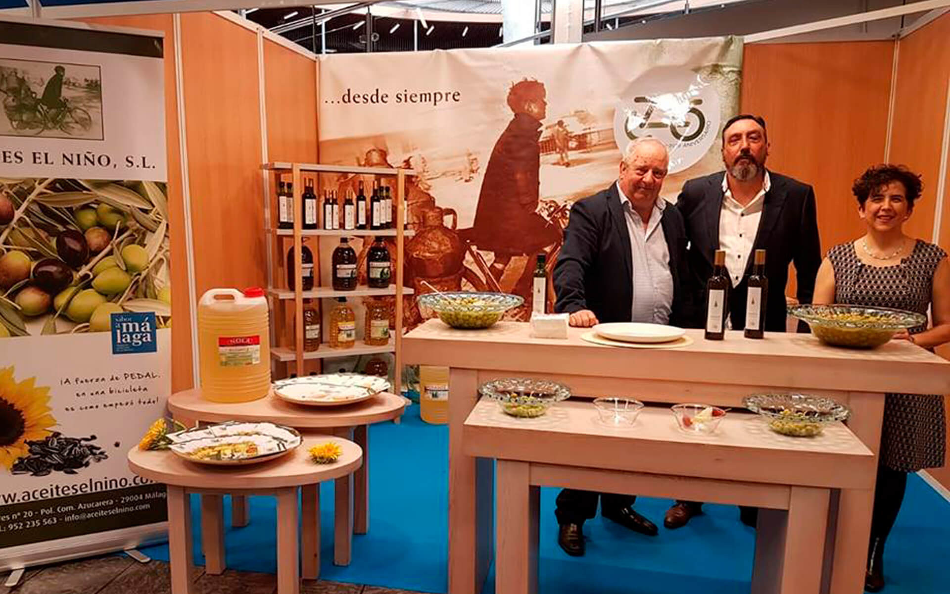 Aceites El niño entre las 34 empresas que Sabor a Málaga